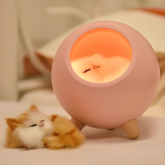 Bau & Miao™ Lampada USB – Luce notturna per gatti