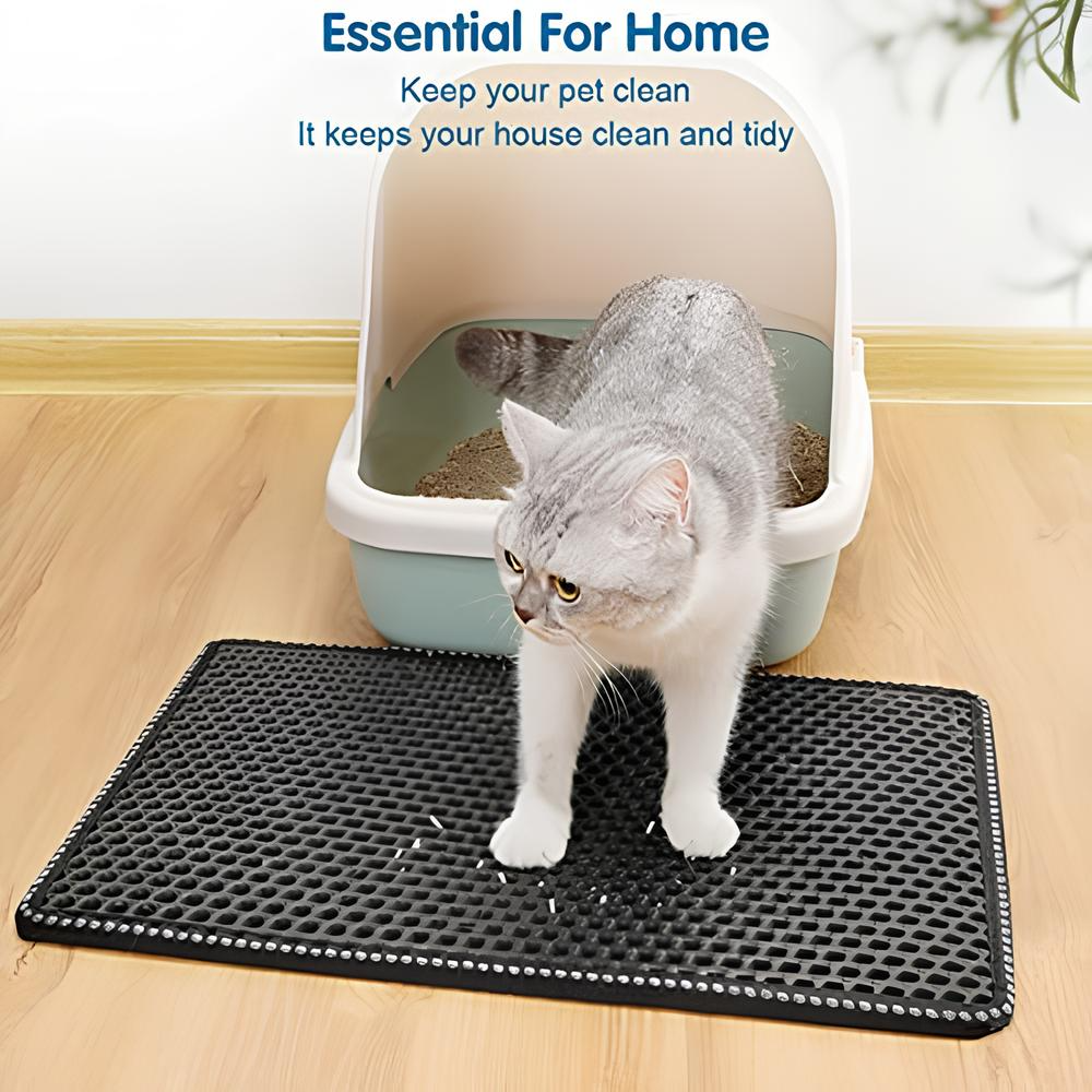 Bau & Miao™ Clean Paws – Tappetino per lettiera per gatti