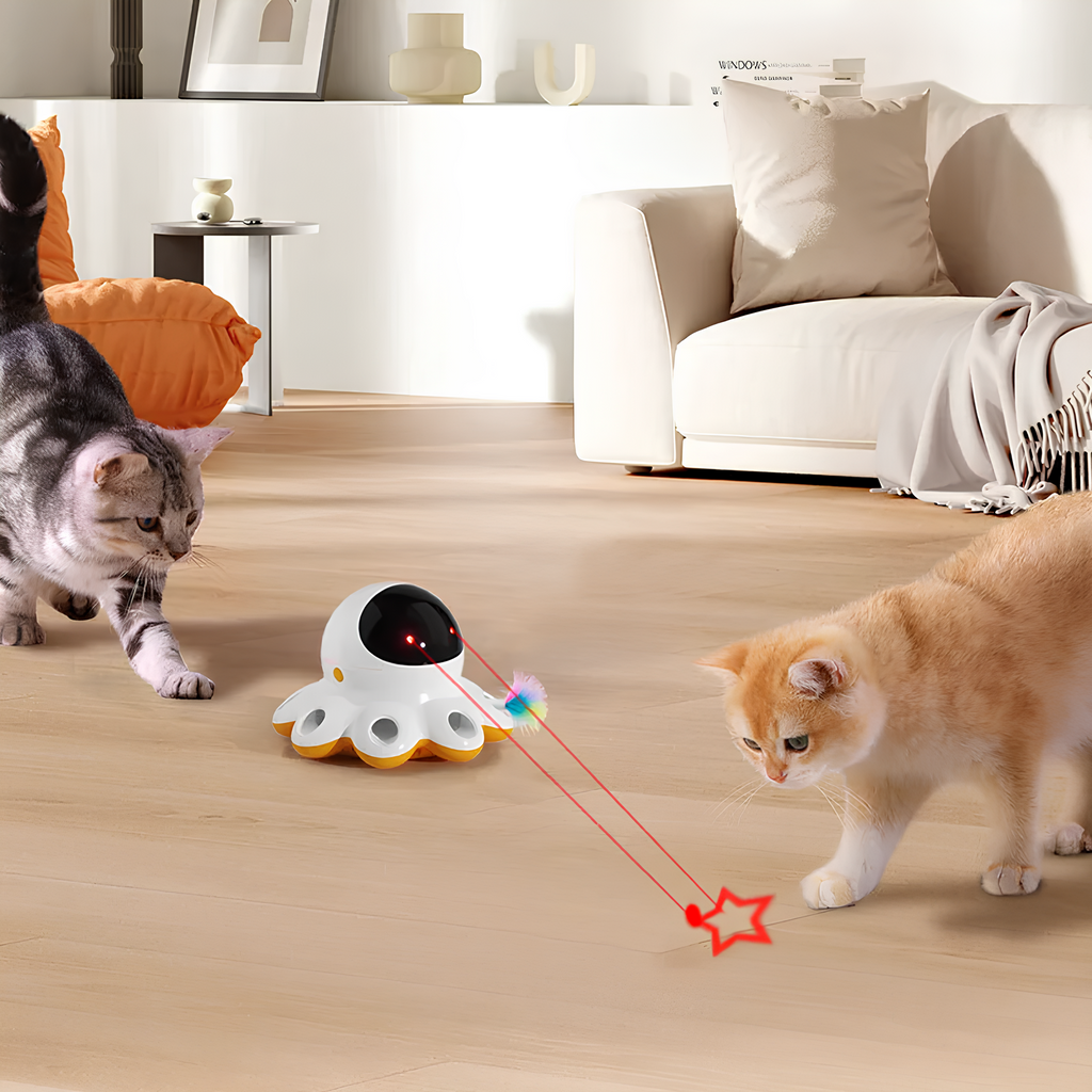 Bau & Miao™ Smart Play – Giocattolo elettrico per gatti