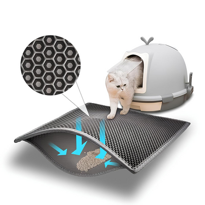 Bau & Miao™ Clean Paws – Tappetino per lettiera per gatti