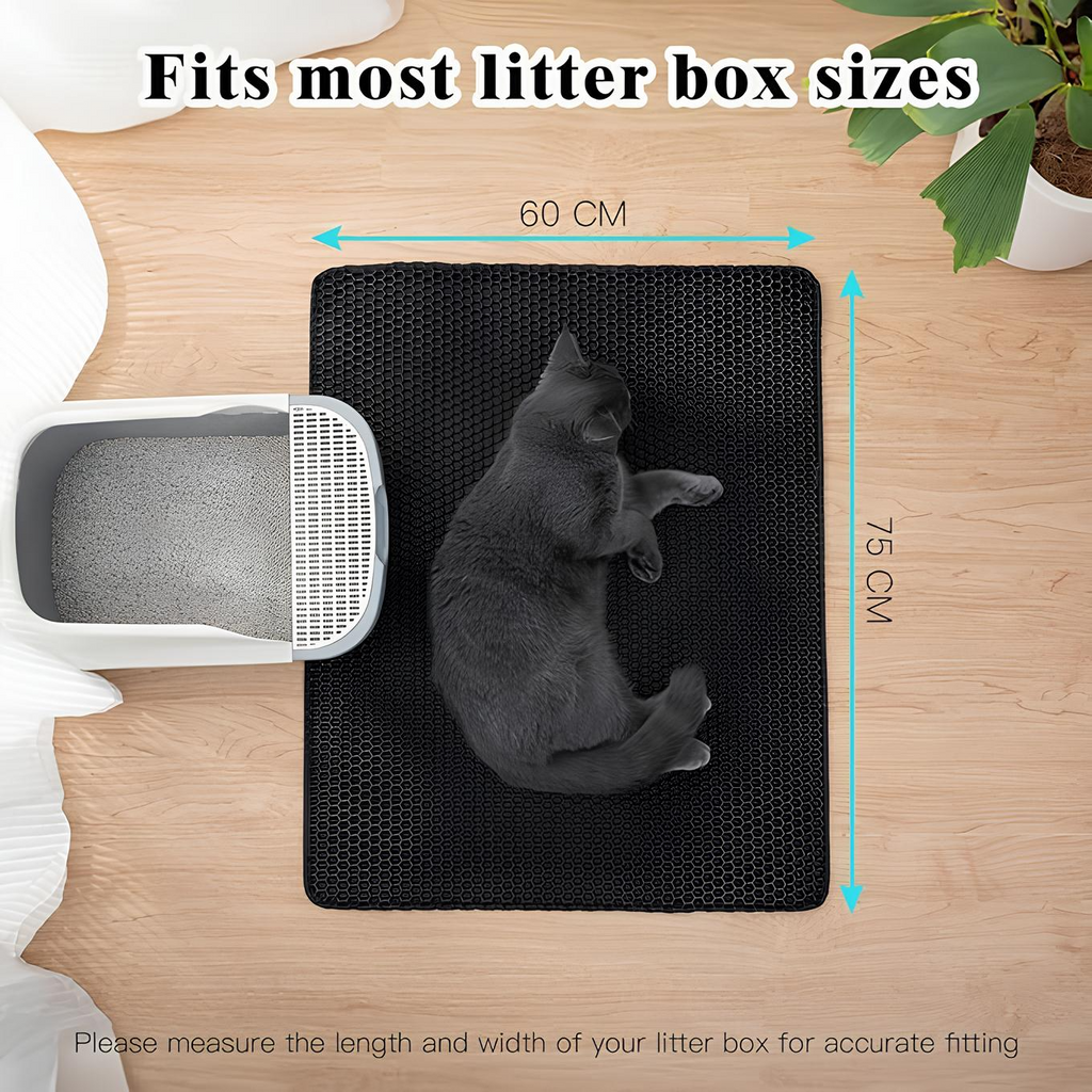Bau & Miao™ Clean Paws – Tappetino per lettiera per gatti