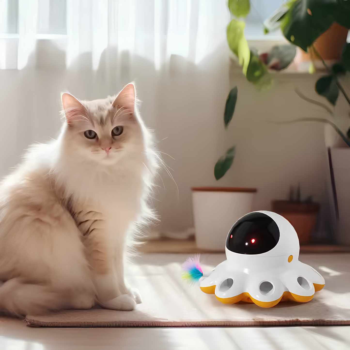 Bau & Miao™ Smart Play – Giocattolo elettrico per gatti