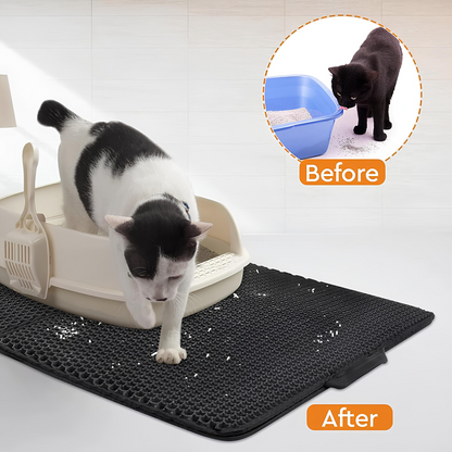 Bau & Miao™ Clean Paws – Tappetino per lettiera per gatti